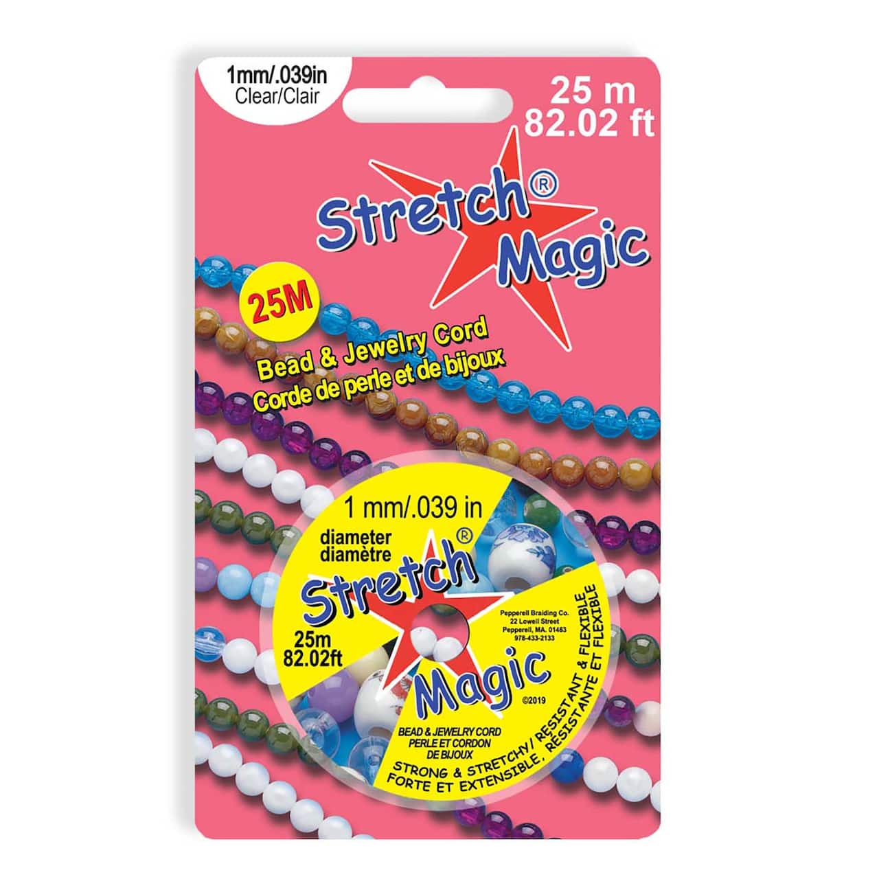 Stretch Magic&#xAE; Clear Bead &#x26; Jewelry Cord, 1mm